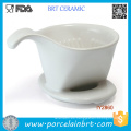 Blanco Simple Coffee Dripper Ceramic Custom